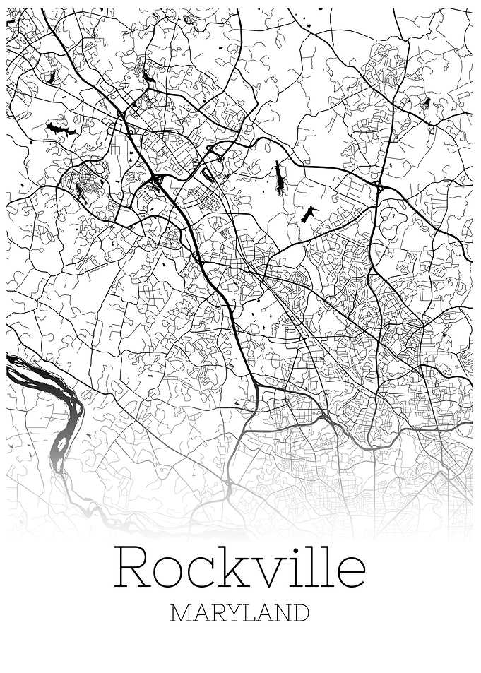 Rockville Maryland map