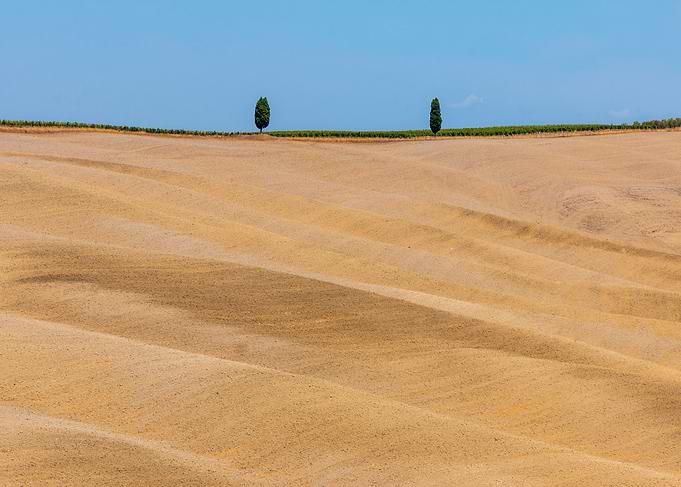 Landscape of Val D Orcia