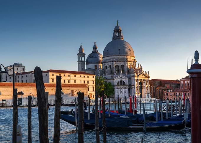 venice gondolas