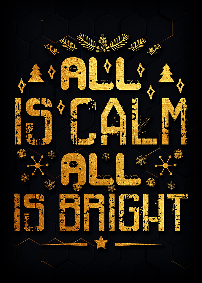 All is calm