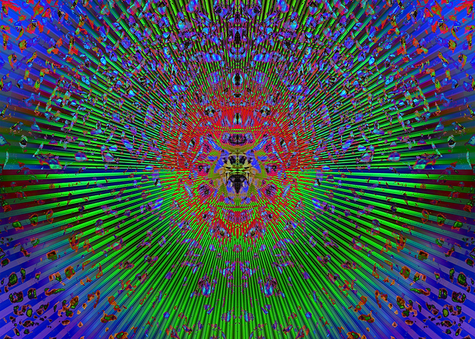 Illusion lines design trip