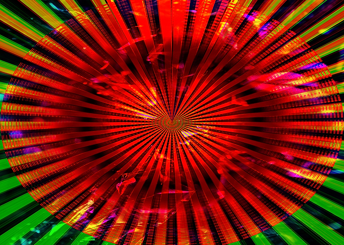 Illusions colorful design