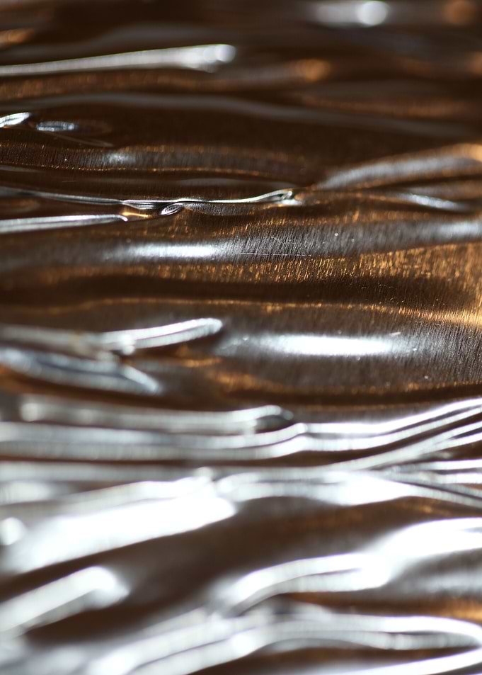 Aluminum paper abstract