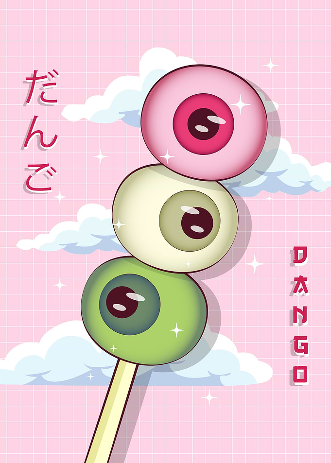 Weirdcore Dango Kawaii