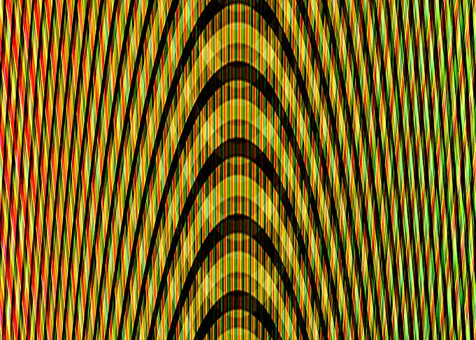 Illusions colorful design