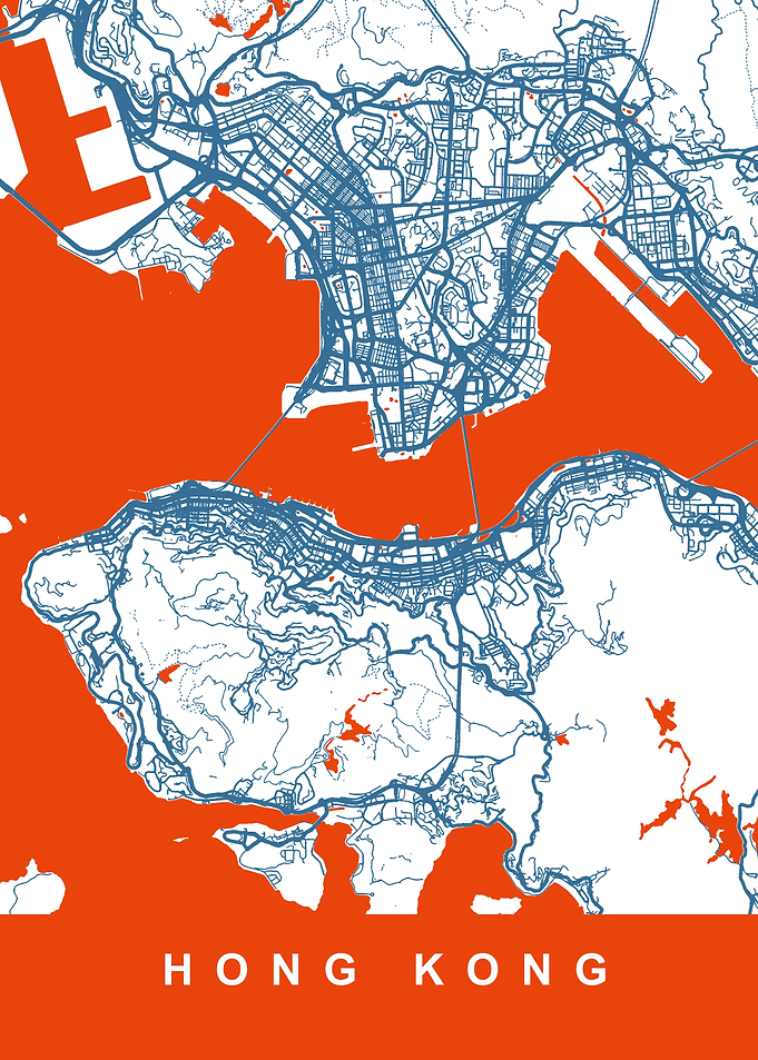HONG KONG Map