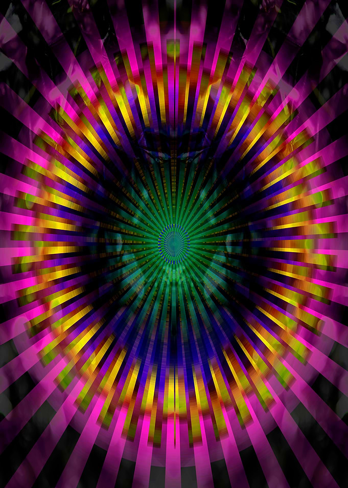 Illusions colorful design