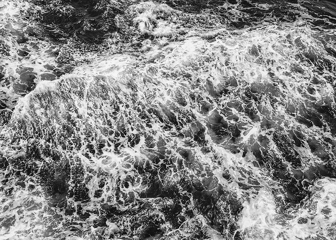 OCEAN Black White texture