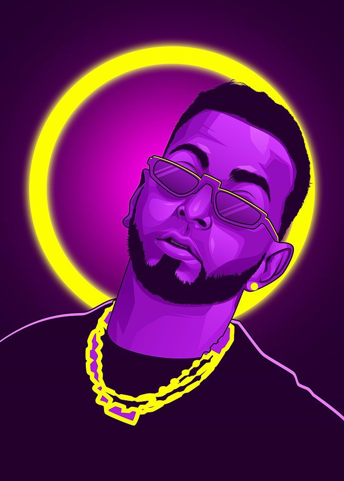 Justin Quiles Neon Art