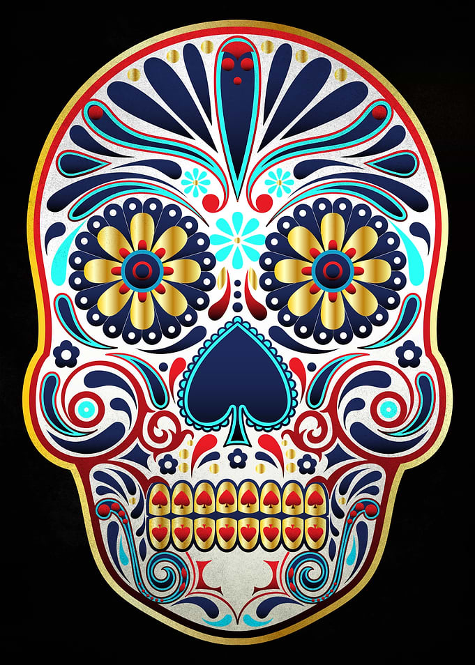 sugar skull mexico