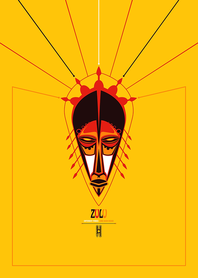 Mask of the Zulu Tribe