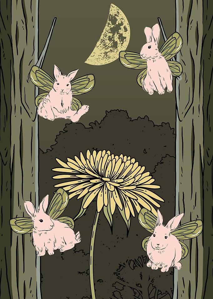 Fairycore Fairy Bunnies