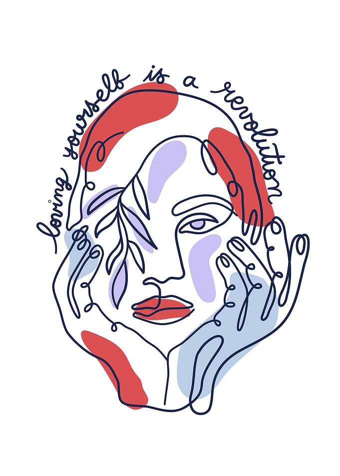 Abstract girl