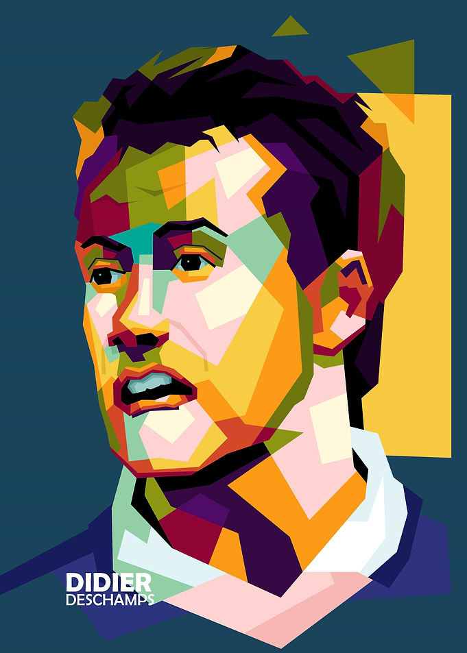 Didier Deschamps wpap art