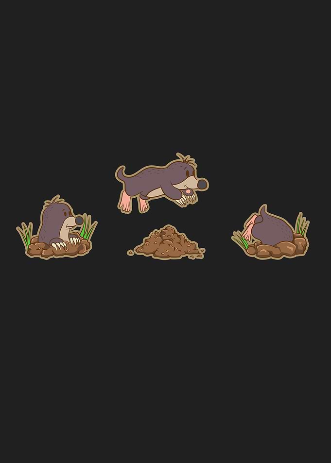 Funny Mole Jumping