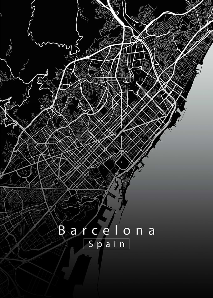 Barcelona City Map