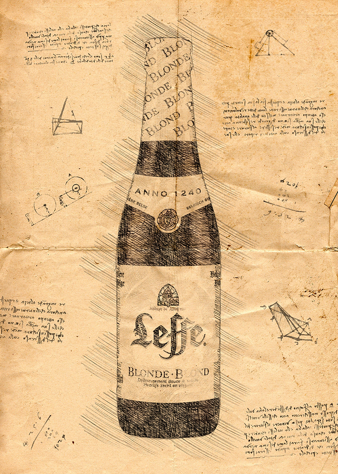 Leffe Beer da Vinci