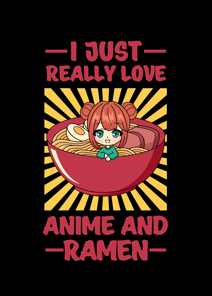 Chibi Anime Girl Ramen