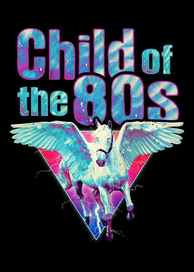 80s Horse Wings