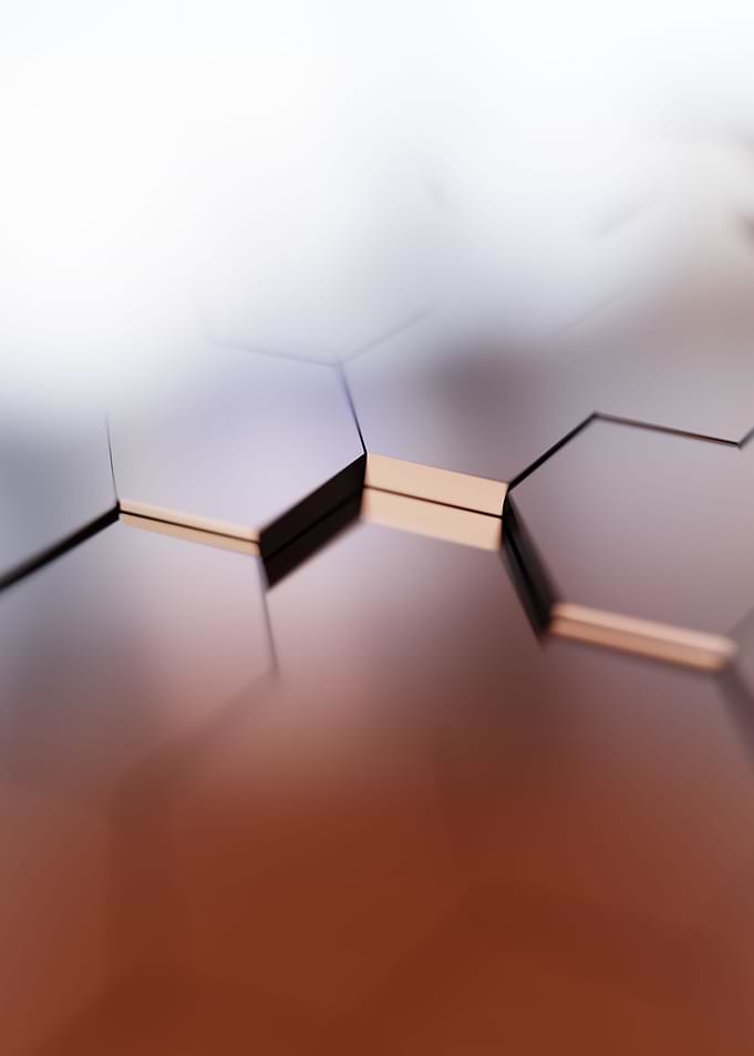 Copper Hexagons