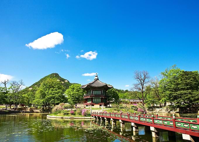 Spring in South Korea