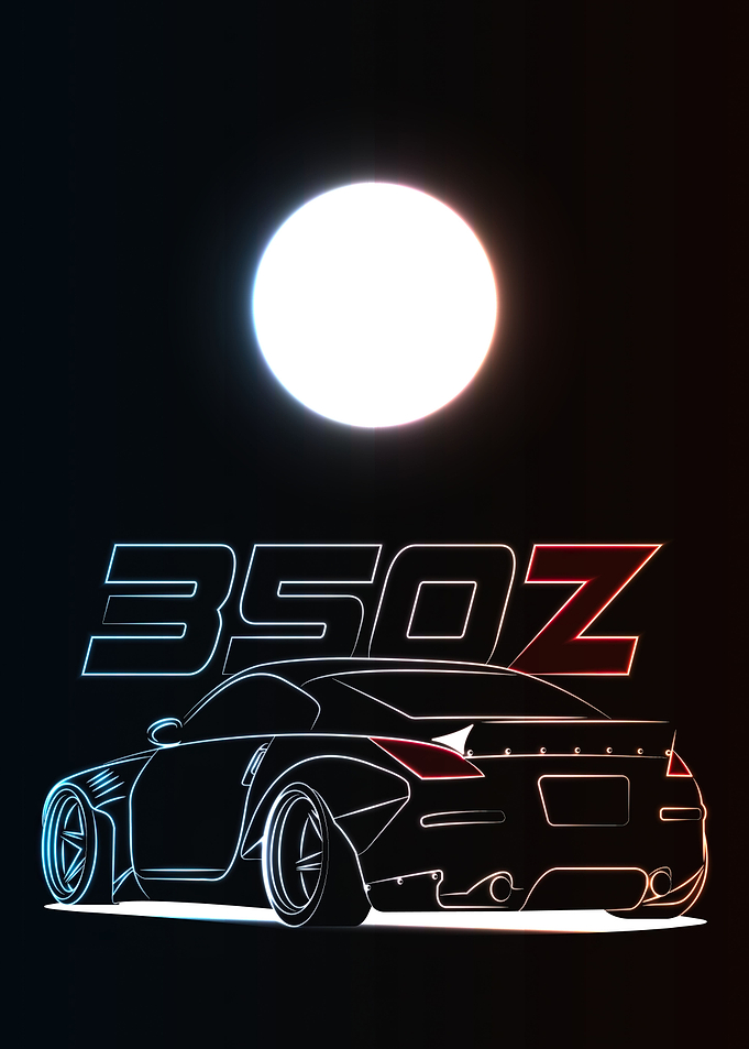 Nissan 350Z neon