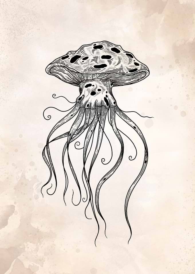 mushroom jellyfish
