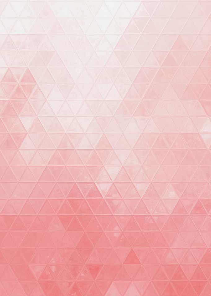 Mosaic white red