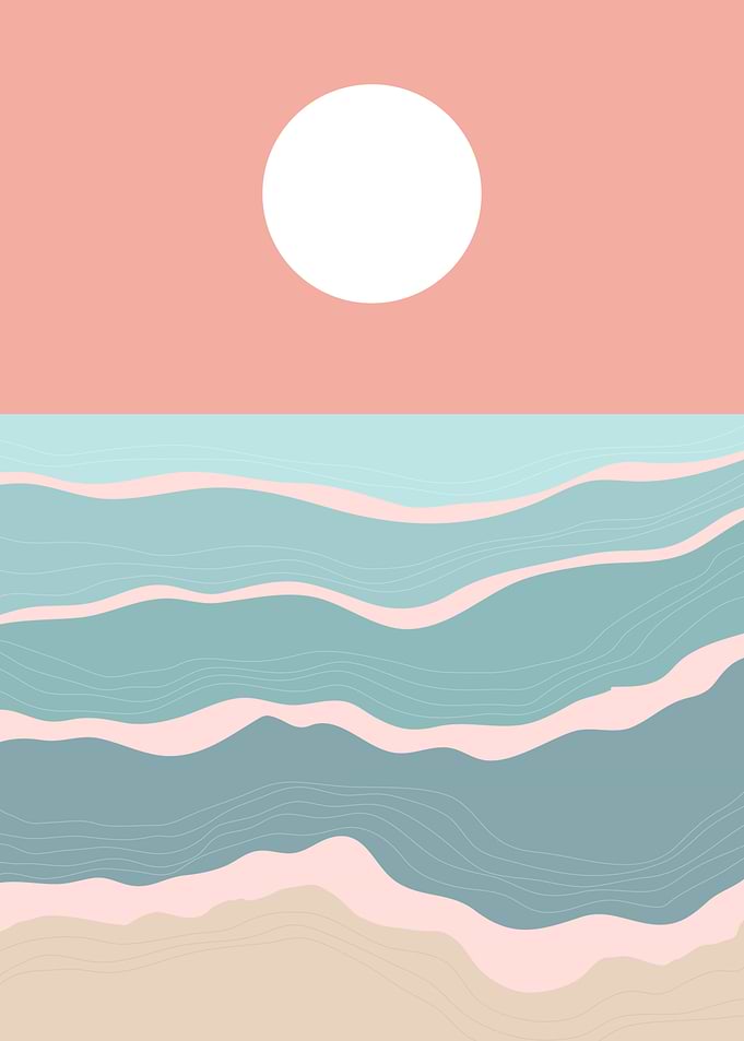 Nature Minimal Modern art