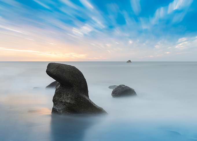 Taiwan coast scenery