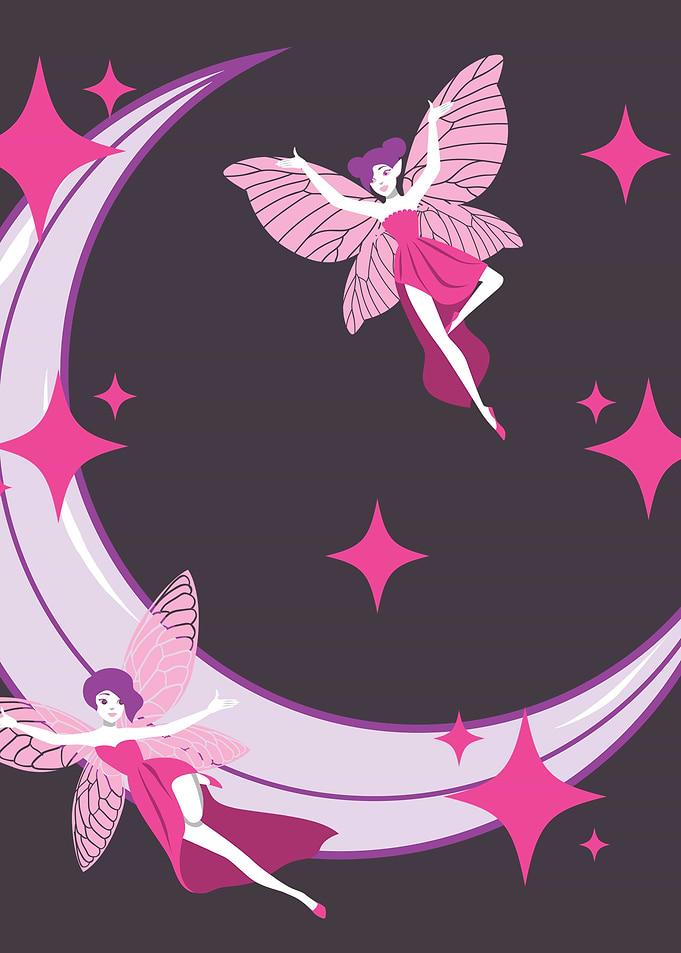 Fairycore Moon Fairy