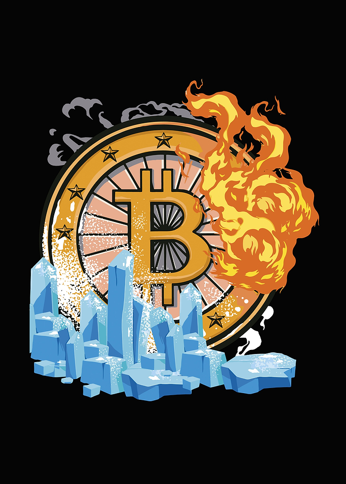 Bitcoin ice and fire