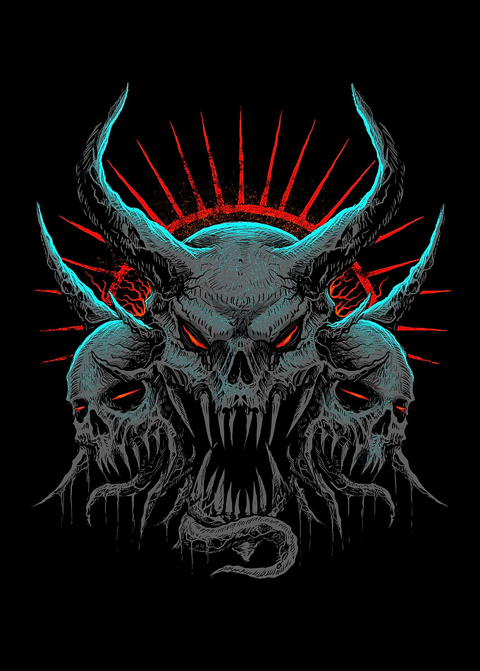 666 Gothic Demon Occult