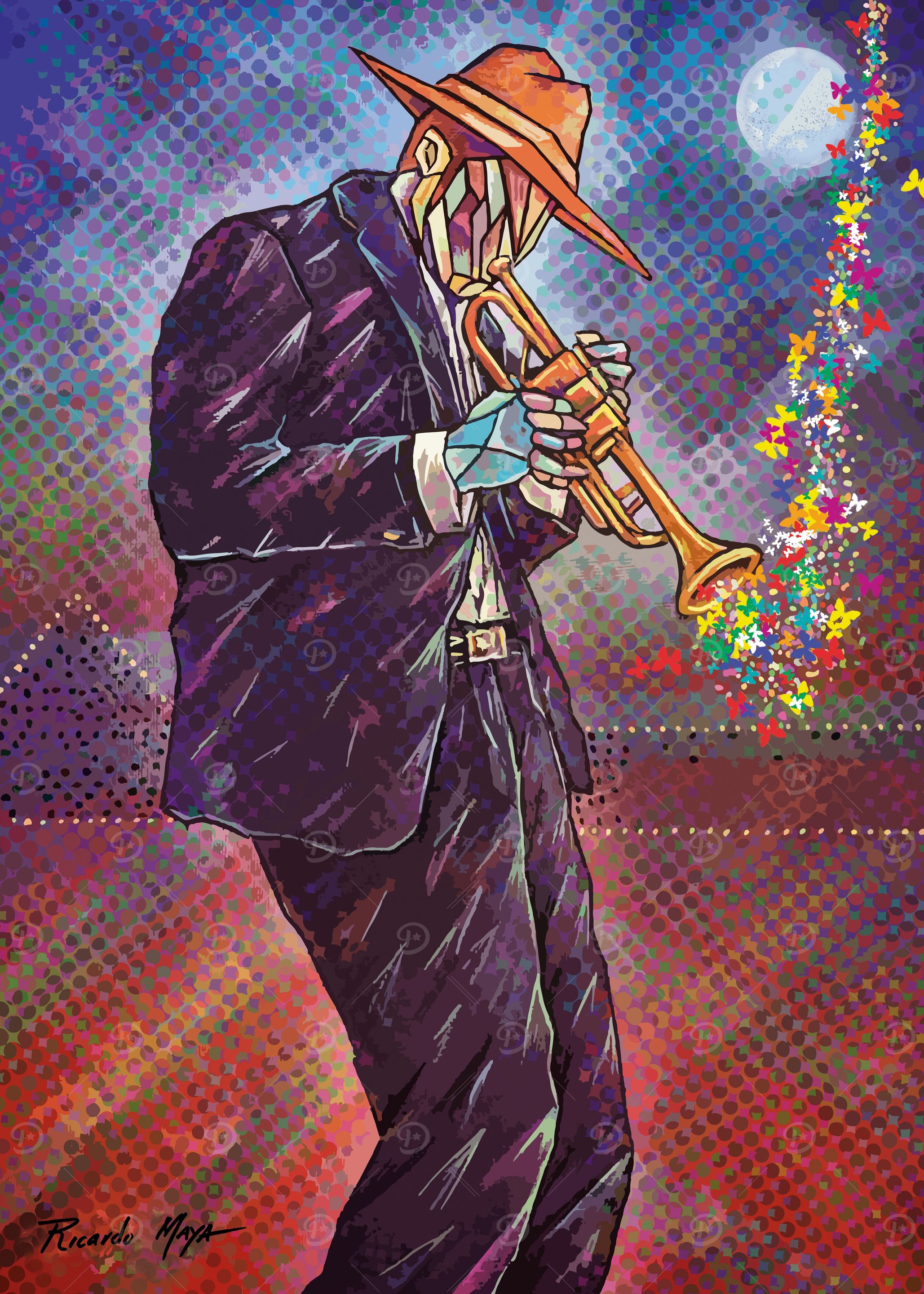 Jazz street trumpet