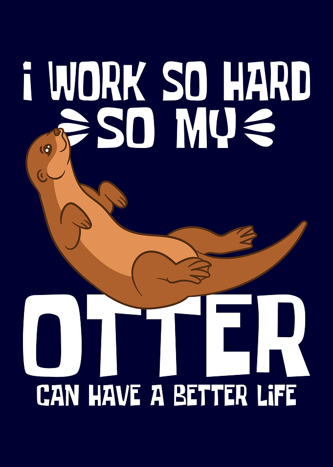 Funny Otter Sea Otter Life