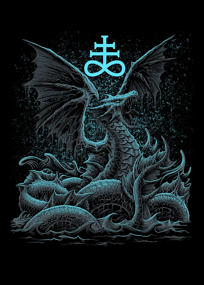 666 Gothic Demon Leviathan