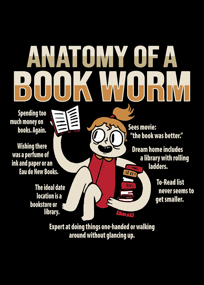 Bookworm Bibliophile Book