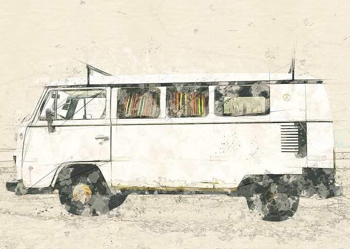 VW classic art