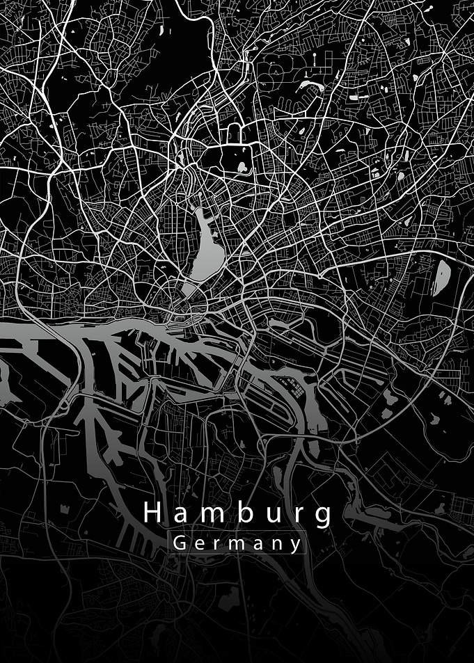 Hamburg City Map