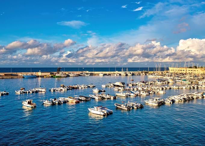 The harbour of Otranto