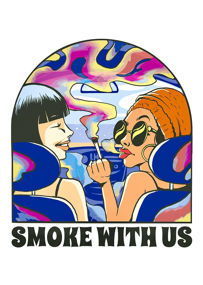 Smoke with us
