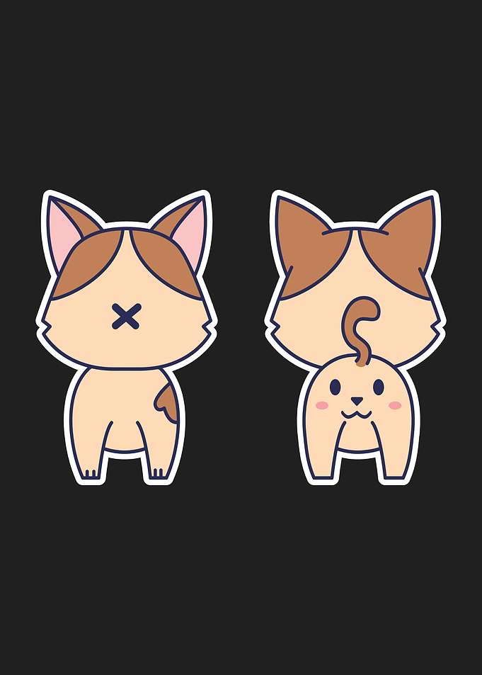 Cute Anime Kitten Manga