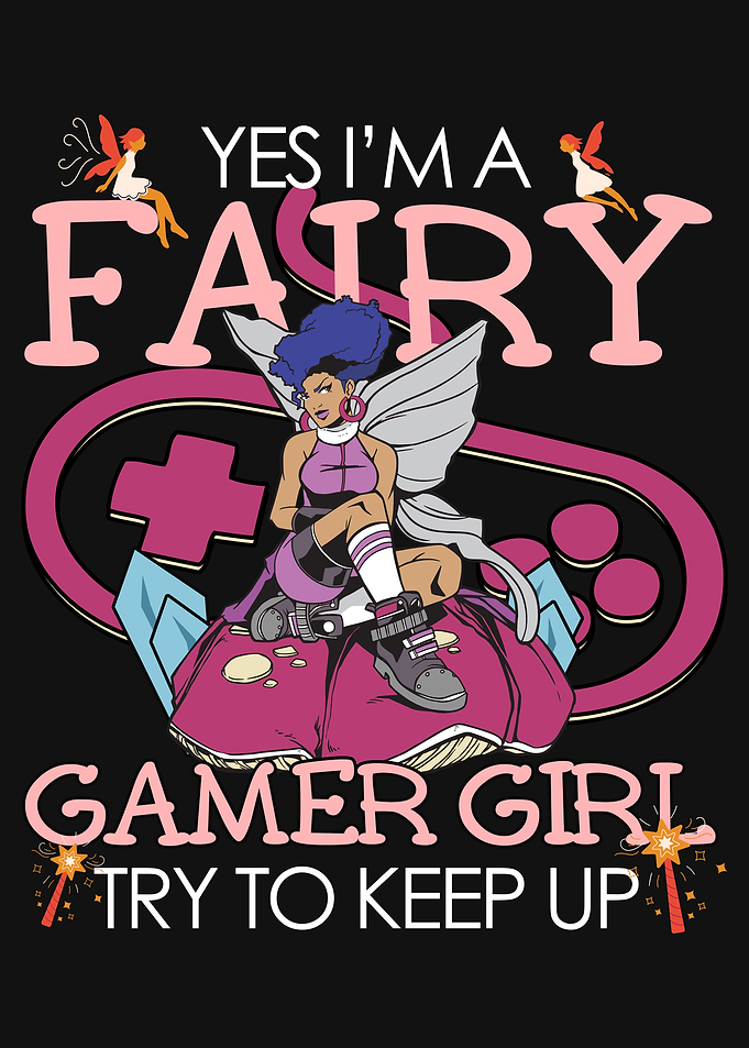 Fairycore Fairy Gamer