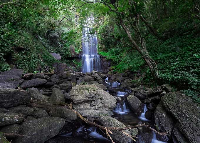 Taiwans Double Falls