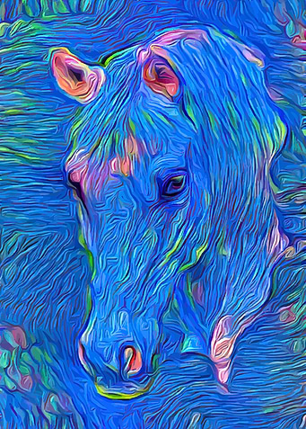 Horse Fairy Abstract