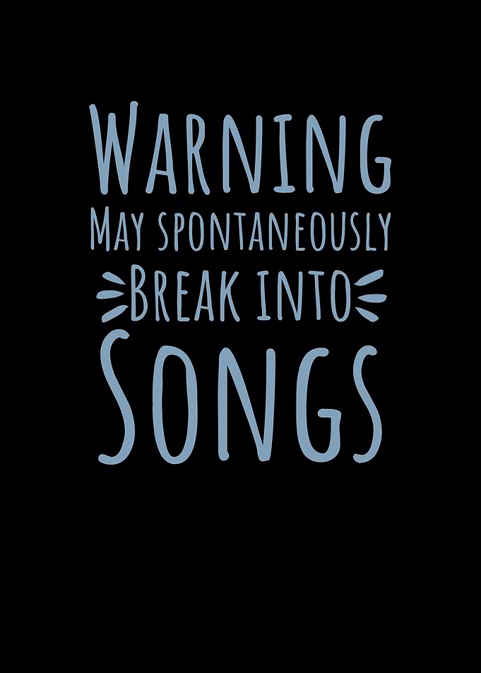 Singing Saying Funny