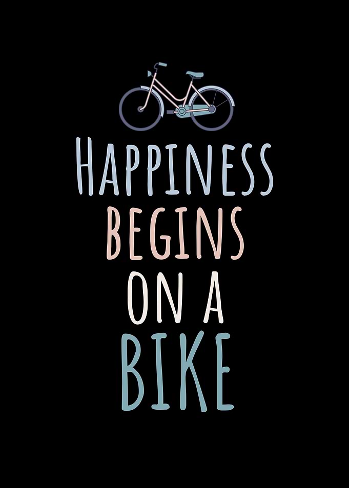 Bike Saying
