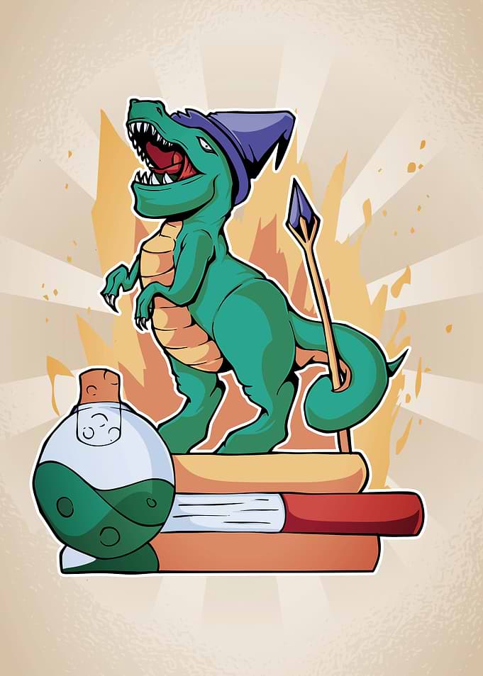 Wizard Dinosaur