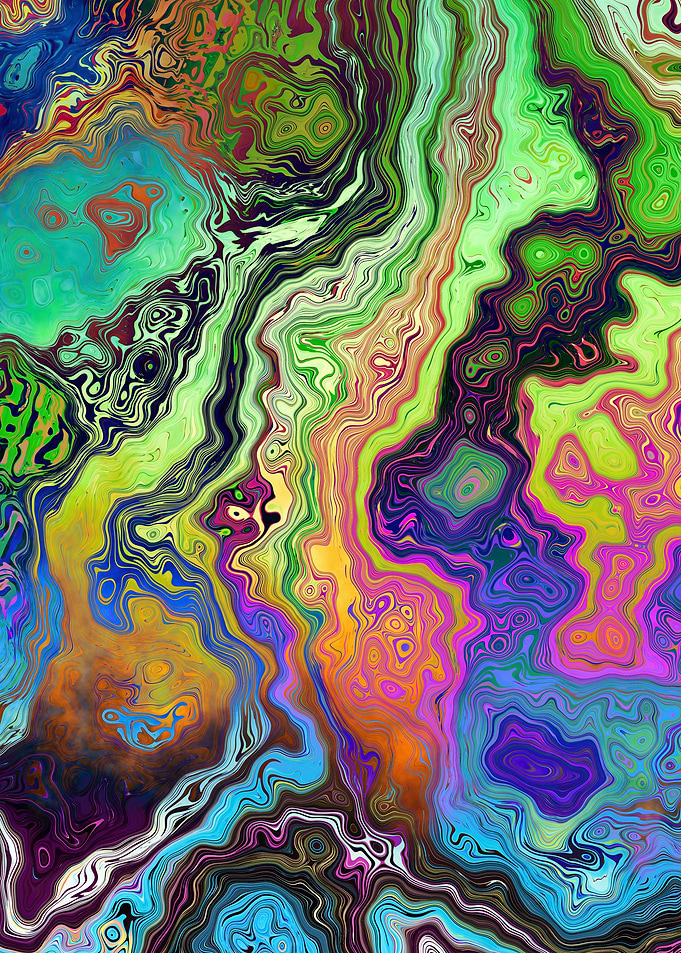 Psychedelic Marble 22