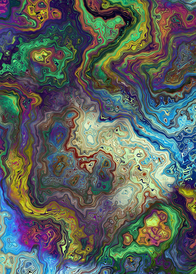 Psychedelic Marble 36
